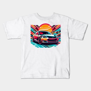 Tesla Model S Kids T-Shirt